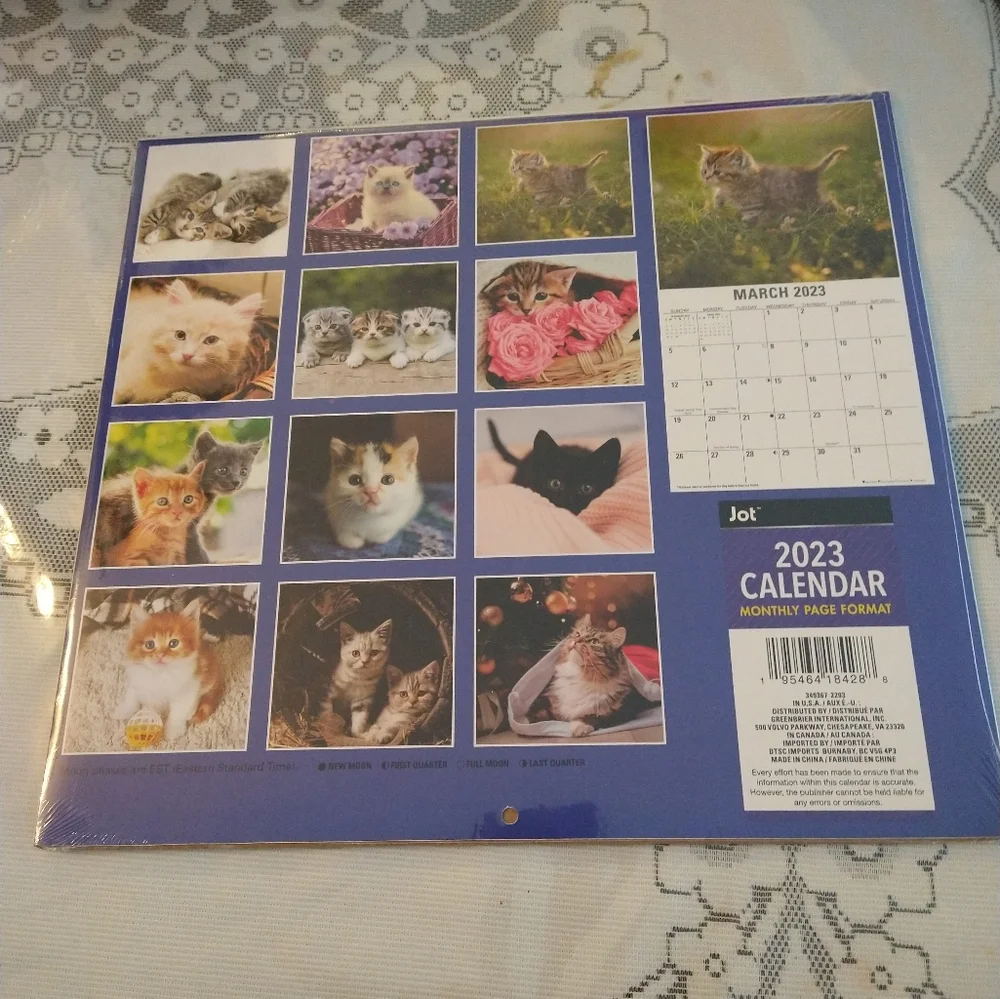 2023 Wall Calendar 12 Months and Pocket Calendar